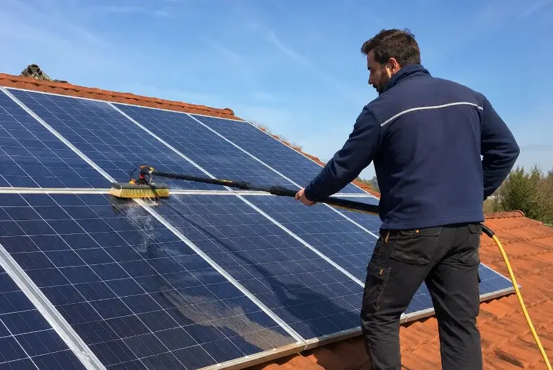 Nettoyage et entretien de panneaux solaires à Douchy-les-Mines